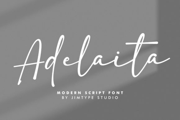 Adelaita: Elevating Feminine Script in Modern Design