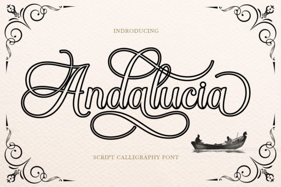 Andalucia Outline: A Font of Elegance for Modern Design