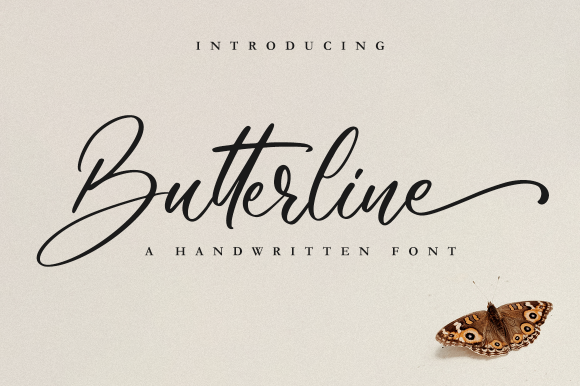 Butterline: The Elegant Script for Modern Design