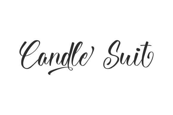 Candle Suit: Elevating Designs with Elegant Typography