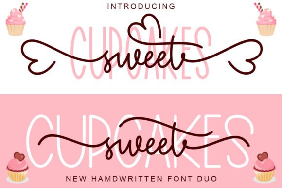 Cupcakes Sweet Duo: The Perfect Pairing for Modern Design