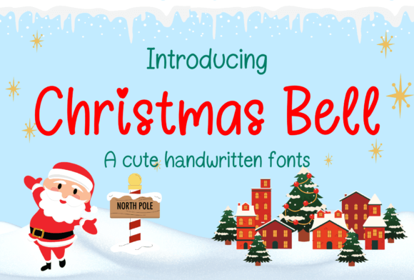 Elevate Your Designs with Christmas Bell Typography