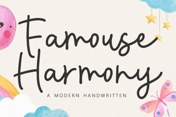Famous History: The Modern Monoline Handwritten Font