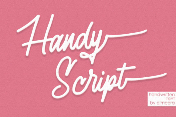 Handy: A Sweet Script Font for Authentic Design