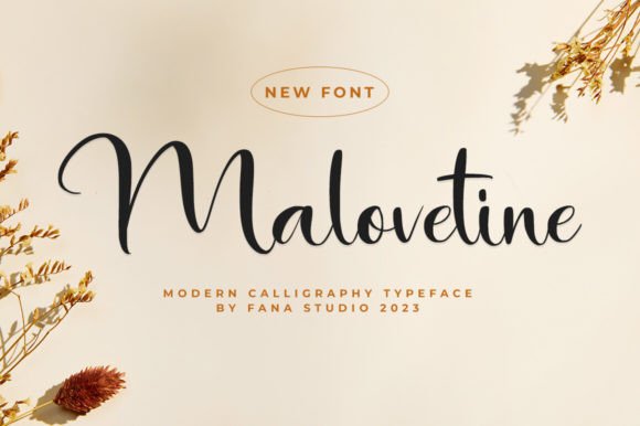 Malovetine Script: Elevate Your Design with Elegant Typography
