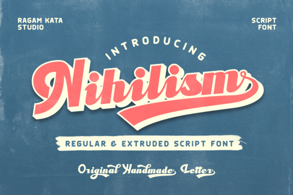 Nihilism: A Modern Script Font for Distinctive Design