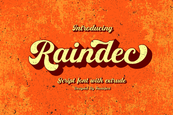 Raindec: Elevating Design with Handcrafted Script