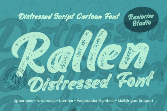 Rallen Distressed: Authentic Typewriter Style for Modern Design