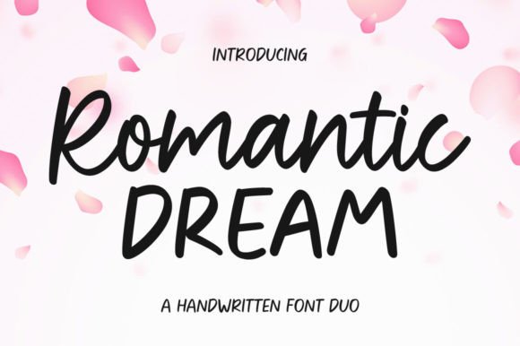 Romantic Dream: A Dual-Font System for Elegant Branding