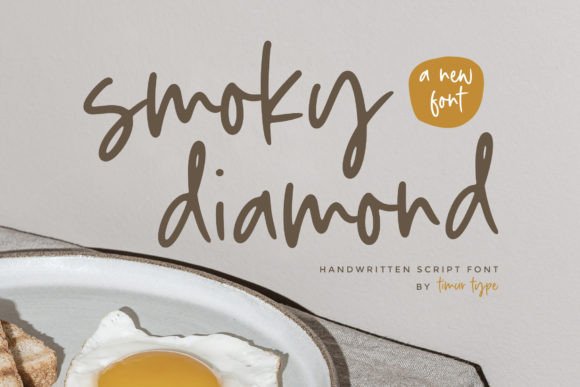 Smoky Diamond: A Bold Font for Dynamic Design