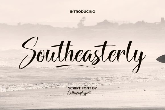 Southeasterly: A Calligraphy Script for Elegant Design