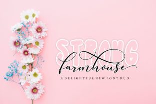 Strong Farmhouse Duo: A Versatile Typography Solution for Modern Design