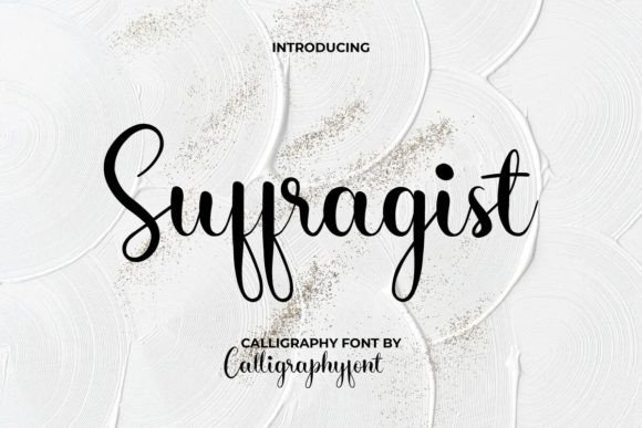 Suffragist Font: Elevating Modern Design with Elegant Script
